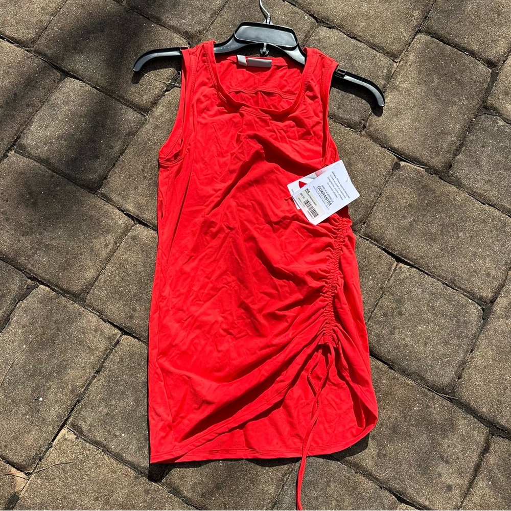 NWT Athleta Scrunch Tank Top Rashguard